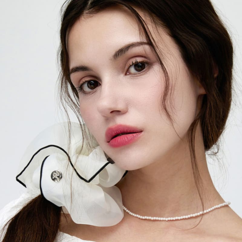 

Резинка для волос из шифона ULUK ivory