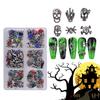 Halloween Nail Art Charms Vintage Skeleton Nail Art Charms DIY Nail Tips