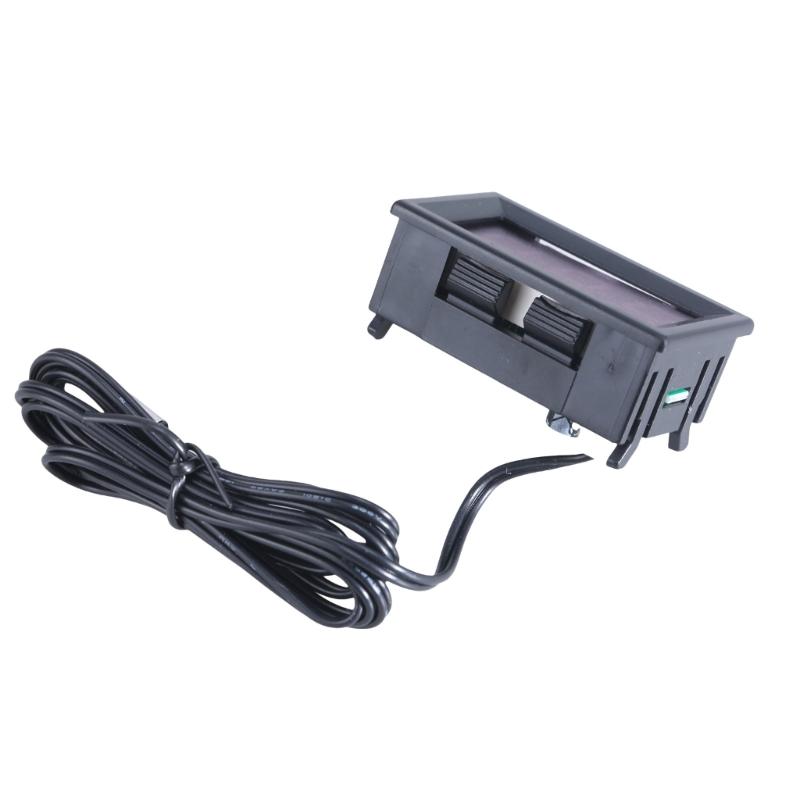 Eingebetteter digitaler Thermostat mit Sensorüberwachung, DC12V-Temperaturmesser, geeignet für Ingenieure und Wartungspersonal