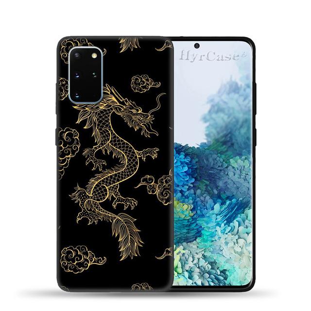 

Силиконовый чехол с китайским драконом для Samsung Galaxy S22 S21 Ultra S20 Fe Plus A53 A73 A52 A72 A51 A71 A22 A12 A32 A50 A33 A13, чехол For A52 4G 5G
