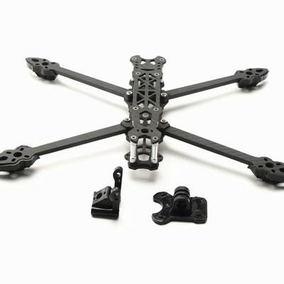 Mark4 7inch 295mm with 5mm Arm Quadcopter Frame 3K Carbon Fiber 7'' FPV Freestyle  Remote Control Racing Drone with Black Print Parts for DIY FPV