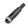 1pc 65mm Length Round Handle Dry Brazed Dry Drill Bits For Porcelain Tiles Marble Glass Ceramic Crowns Drill Bit 6-14mm