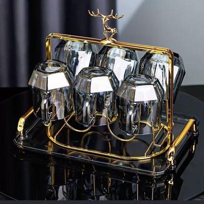 Jiakangming Diamond Heat-Resistant Glassware Set