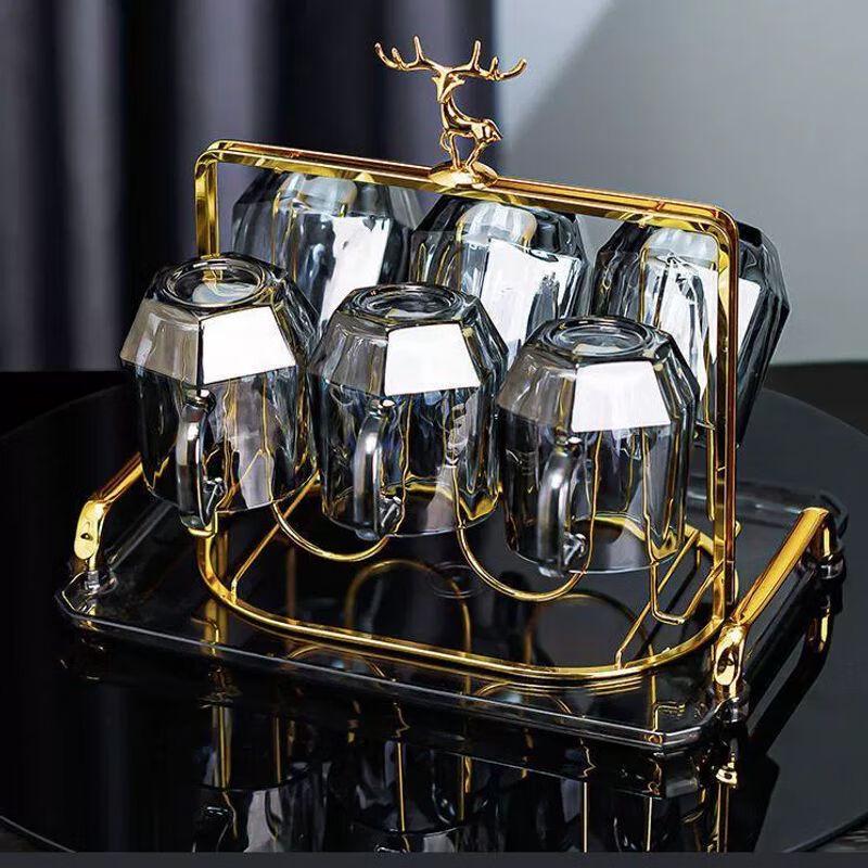 Набор жаропрочного стеклянного посуды Jiakangming Diamond