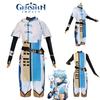 Zestaw Kostiumu Cosplay Chongyun z Genshin Impact Idealny na Halloween Comic Con