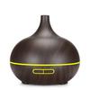 Wood Grain 400ml Ultrasonic Essential Oil Diffuser with Remote Control and Seven-Color LED