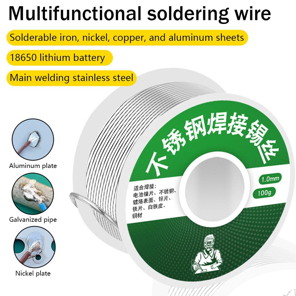Easy Melt Solder Welding Wire Good Extensibility And Thermal Conductivity No Pungent Smell, Fresh And Natural 20/50/100g