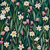 Outdoor Decorative Fabrics Oxford - Motif Spring I Dx7390