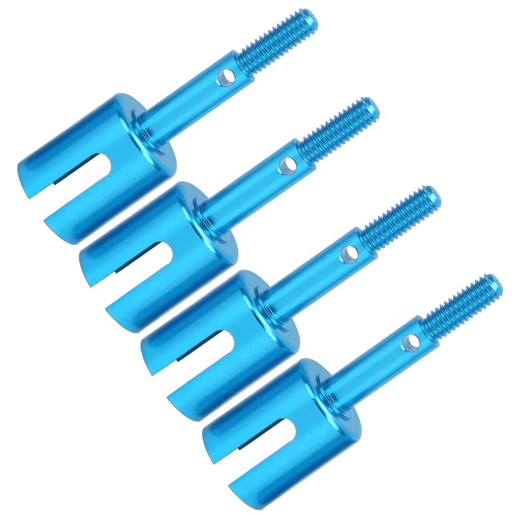 4Pcs RC Aluminum Alloy Front Rear Wheel Axle Cup for Tamiya TT01 RC Car Upgrade Parts