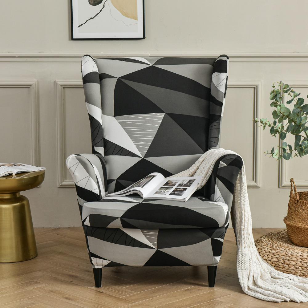 American Style Elastic Tiger All-Inclusive Sofa, Chair, and Stool Cover