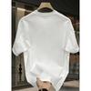 European sizes Pure Trendy Print Short-Sleeve T-Shirt for Men, New Summer Casual Style, Loose Fit, Versatile Top for Men