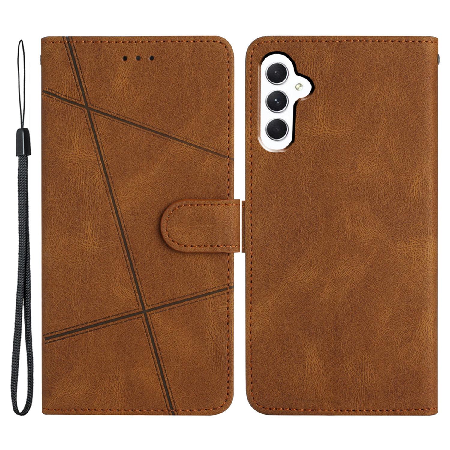 

For Samsung Galaxy A17 5G/A17 4G/A26 5G Case Crazy Horse Texture PU Leather Wallet Stand Phone Cover C