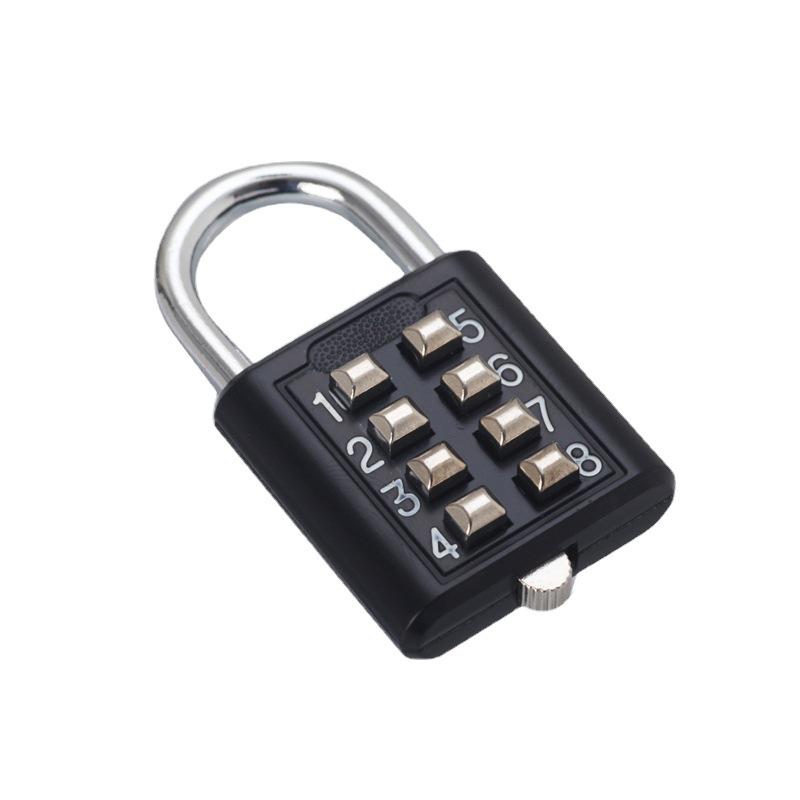8-Digit Mechanical Combination Padlock