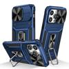 Shockproof Case for iPhone 15 Pro Max Slide Camera Lens Protection Kickstand Phone Cover for iPhone 15 14 13 12 Pro Max