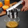 Stainless Manual Juicer for and - Handheld Press with Easy Clean Design
