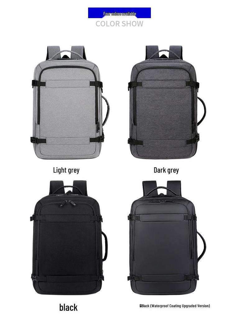Expandable Waterproof Multi-Function Laptop Backpack for Commuting and Business