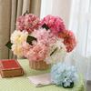 Artificial Hydrangea Bouquet, Lifelike Cloth Flowers For Home Decoration, Centerpiece For Living Room, Dining Table Display