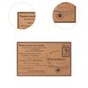 Wood Stamp Set Handmade Motivational Quotes for Art Projects Crafts Album
