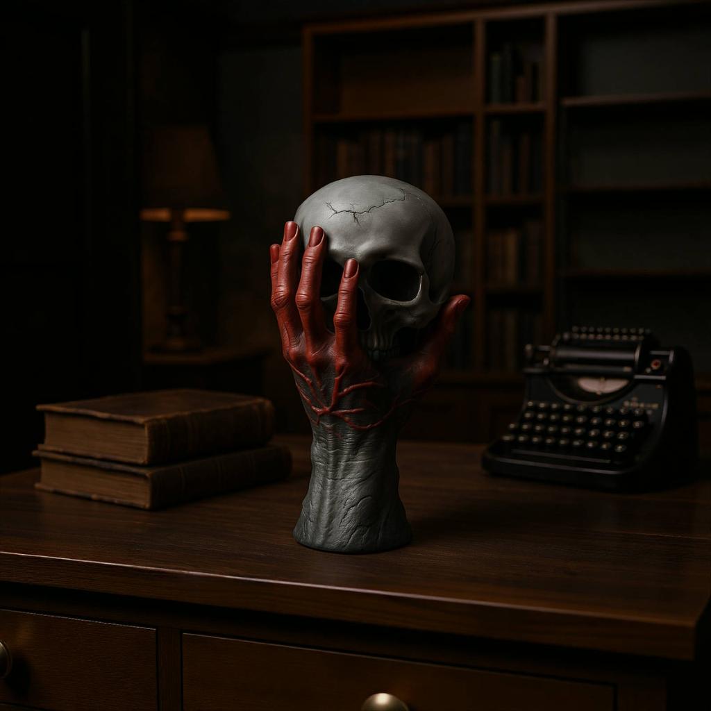 Halloween Ornaments, 3D Handmade Resin Ornaments, Novel Halloween Ornaments, Dark Horror Statues