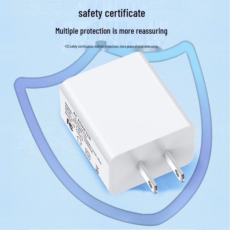 FCC Certified Dual-Port 5V 2A Charger for Mobile Phones and Small Appliances