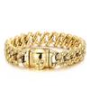 Potente Personalità Retro Europea e Americana Creativo Galvanizzato Multicolore Scheletro Acciaio Inossidabile Bracciale da Uomo
