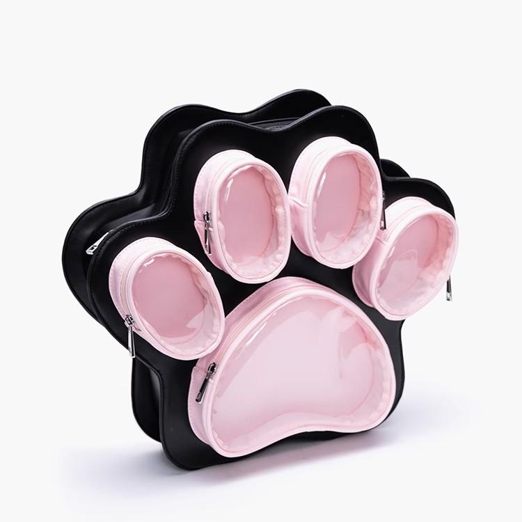 Multi-Painful Cat Claws Cute Girl Pain Bag Foreign Style Versatile Large Capacity Crossbody Backpack