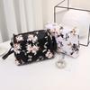 Women's Single Shoulder Bag Floral Pattern Canvas Material Comfortable Lightweight