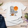 Halloween Shirts For Boys Kids Dinosaur Skeleton T Rex Scary Unisex T Shirt