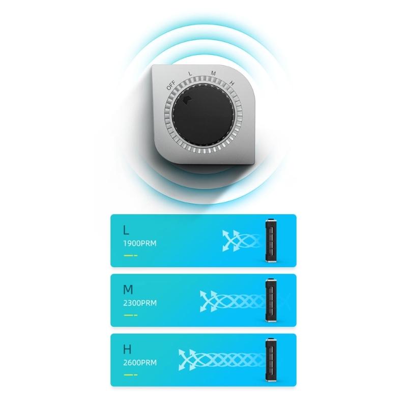 Laptop Cooler Stand Cooling Fan For MacBook Air Pro Laptop Pad Tablet Phone Holder Station 3 Speed Adjustable USB Multi