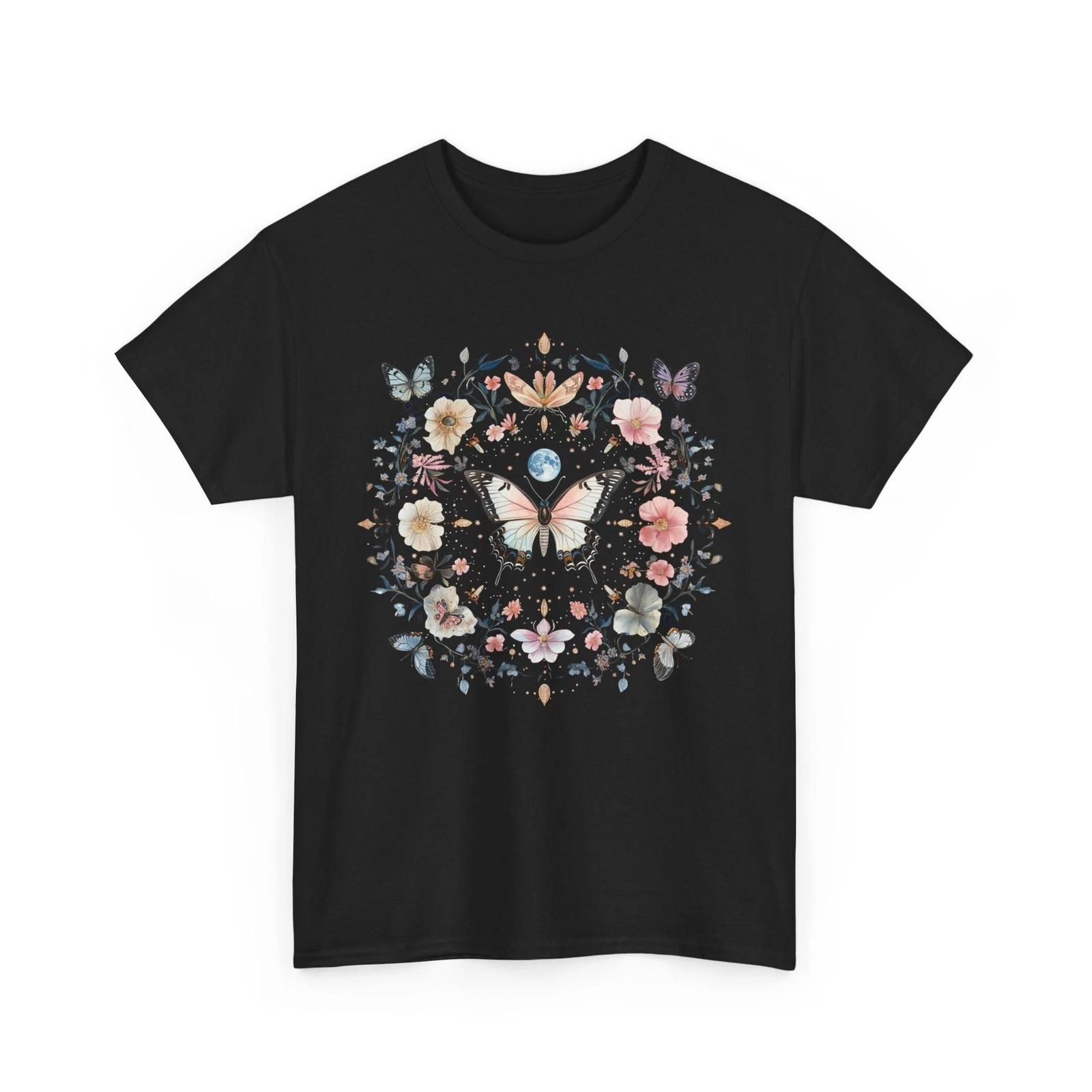Butterfly Graphic Tee for Women and Men | Stylish Cool Trendy Casual Print S