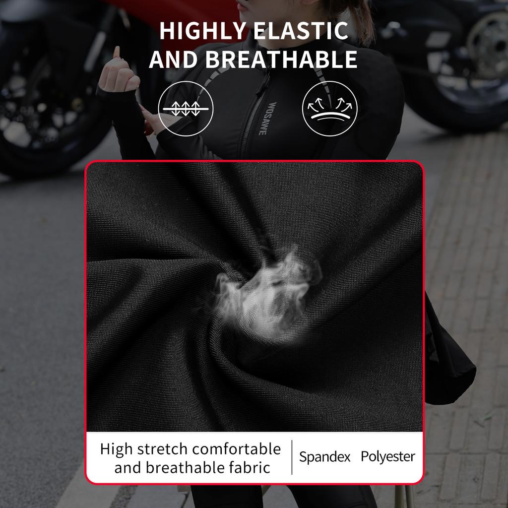 Womens Motorcycle Jacket with Armor CE2 Certified Protection High Visibility Mesh Riding Jacket for Women Mesh Motorcycle Jacket Armored Jacket
