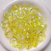 10pcs DIY Flower Bead Caps Transparent Keychain Pendant New Petal Charms Beads  Earring Jewelry