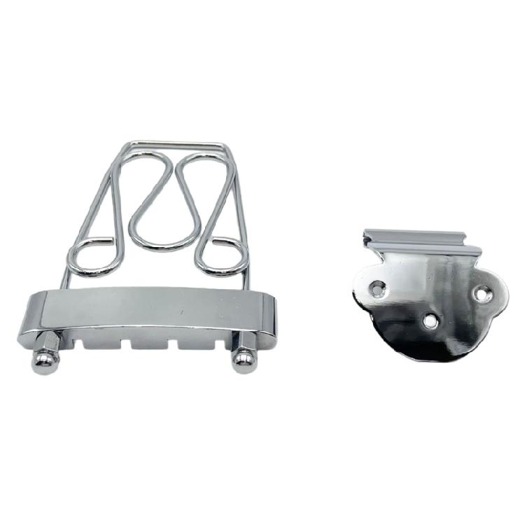 Dekorative 4-Saiten-Brücke zur Verbesserung des musikalischen Ausdrucks auf E-Gitarren mit ausgewogener Tonhöhenverstellung