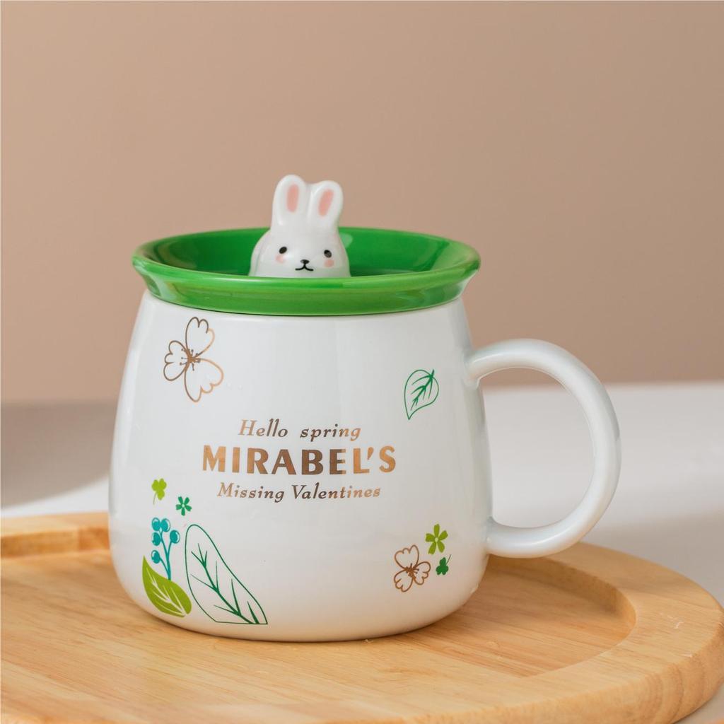 Creative rabbit Ceramic Cup Cute Different Cups of Coffee Cup for Tea Christmas Mug Set Ceramics & Pottery Personalized Gifts