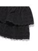 Kirsh Ruffle Wrap Knit Skirt [Black]