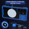 For Samsung S24 S23 S25 S26 Ultra IP54 Waterproof Aluminum Metal Magnetic Case Anti-fall Shockproof Lens Cover Stand Screen Film