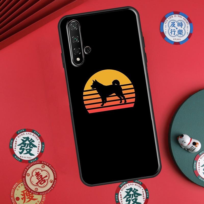 Animal Cartoon Akita Dog For Huawei P60 Pro P30 P40 Lite Nova Y61 Y91 Y90 Y70 Y60 Y72 12s 12i 11i 7i 8i 9 10 SE Case