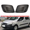 Přední nárazník Spodní mřížka mlhového světla Kryt Větrací mřížka Lišta ABS Náhradní díly do auta pro Citroen Berlingo pro Peugeot Partner 2015-2019