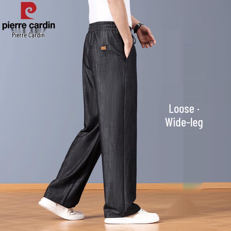 Pierre Cardin Men s Tencel Blend Summer Cool Loose Straight Casual Pants 6XL