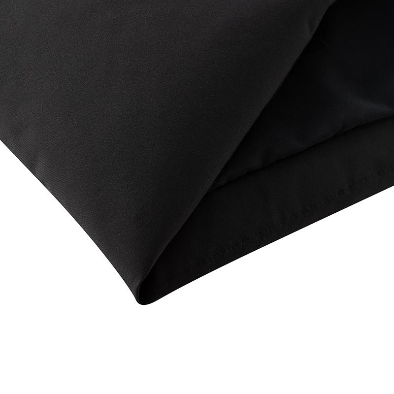 Anta Training Series Six-Degree Core Solid Color Warm Windproof Hooded Down Jacket Men Outerwear Black 152617911S-4