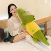 Crocodile Plush Doll Long Body Pillow for Hugging Supportive Waist And Back Cushion Soft Skin-Friendly Sleeping Pillow for Kids Adults