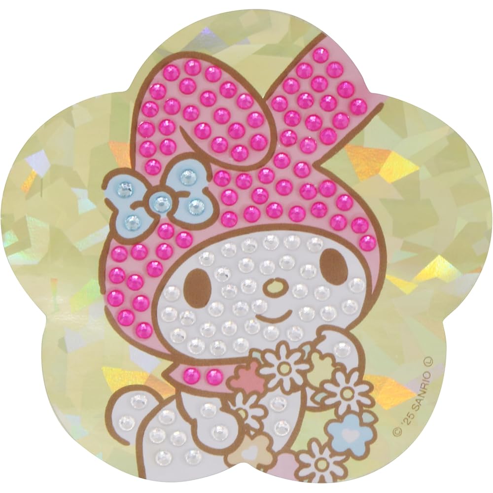 Maruka Sanrio My Melody Glitter Gem Sticker Kit Ages 6 and Up 175597