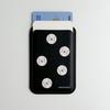 Happy Baseball MagSafe Leather Card Wallet Birthday Gift