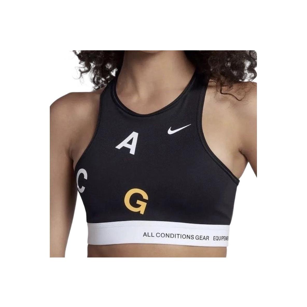 

Nike Lab ACG Light Support Бег Спортивный бюстгальтер Женское нижнее белье Черный AV3260-010