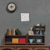 Wood Bookshelf 1:12 Realistic Model Cabinet Decorative Pretend Play Toy