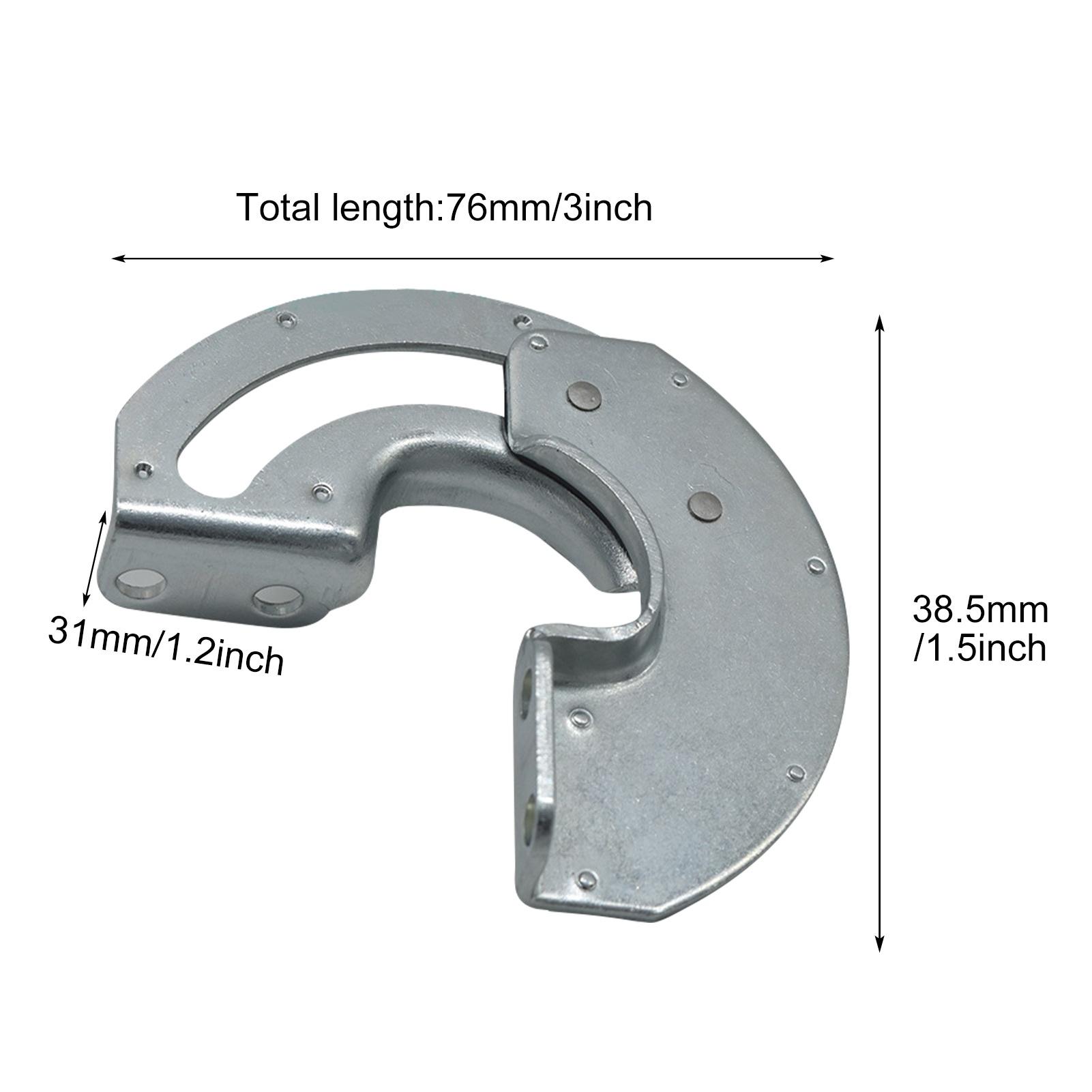 Скрытые раздвижные петли Ограничитель угла 90 градусов Промышленное оборудование Дверная петля из углеродистой стали Фиксированные Bisagras Мебельная фурнитура серебряный