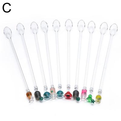 10Pcs/Set Restaurant Acrylic Colorful Cocktail Mixing Sticks Stirring Sticks Drink Stirrers