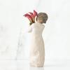 Willow tree statue Flower bouquet figurine [Bloom]