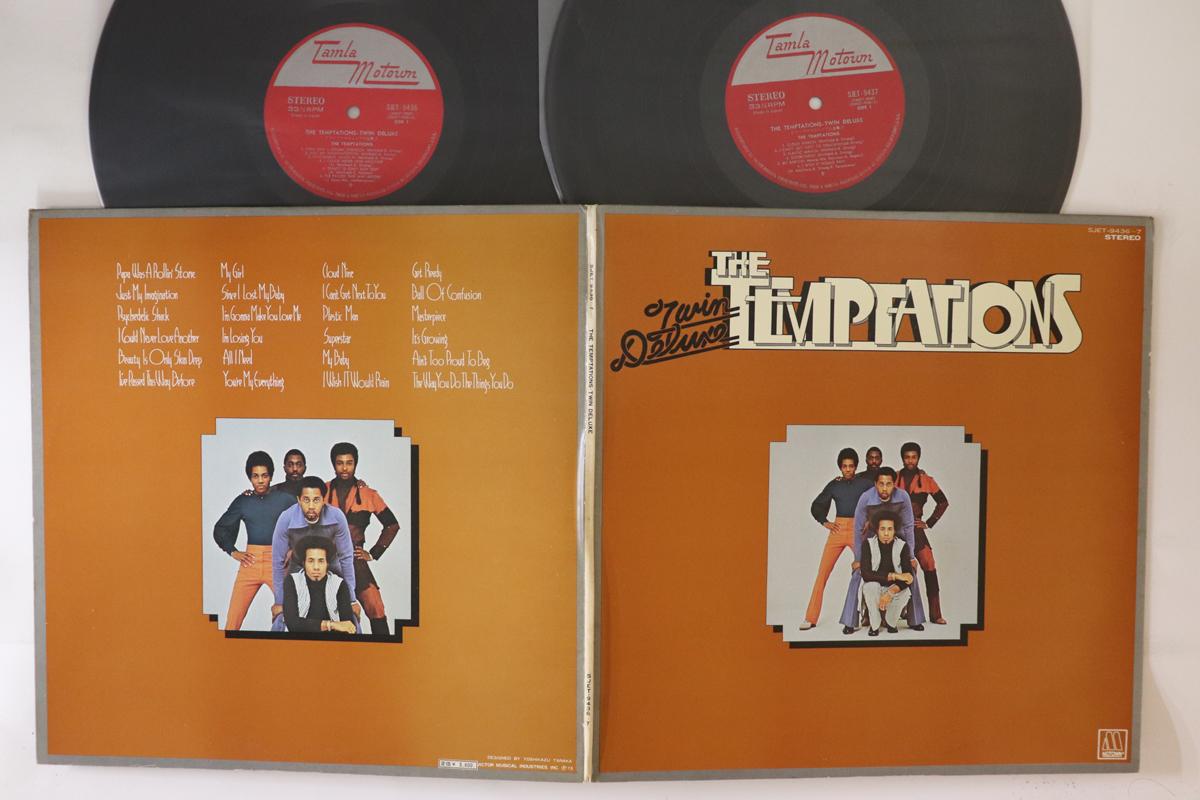 

LP Record TEMPTATIONS - Twin Deluxe SJET94367 TAMLA MOTOWN Japan Soul/Funk Used