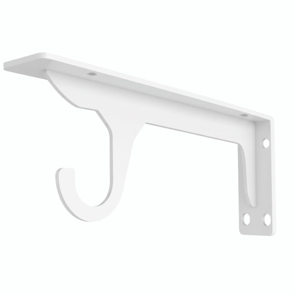 

2 Piece Set Durable Metal Metal Brackets Rust-proof Load-Bearing Supports Wardrobe